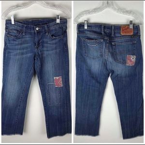 Lucky Brand Honey‎ Suckle Crop Jeans